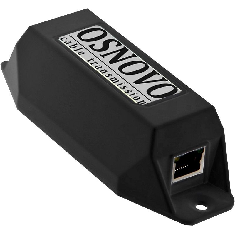 

PoE-удлинитель Osnovo Carrier POE Adapter, 802.3af / 802.3at, до 100, 100 Мбит/с, Carrier POE Adapter