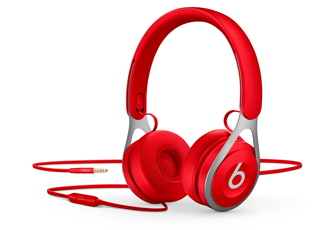 

Проводная гарнитура BEATS EP, jack 3.5 mm, красный (ML9C2EE/A), EP