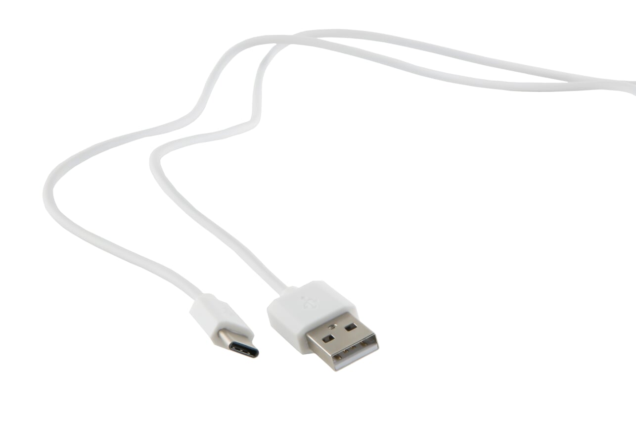 

Кабель USB-USB Type-C, 1м, белый Red Line