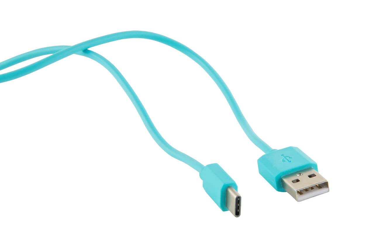 

Кабель USB-USB Type-C, 1м, синий Red Line
