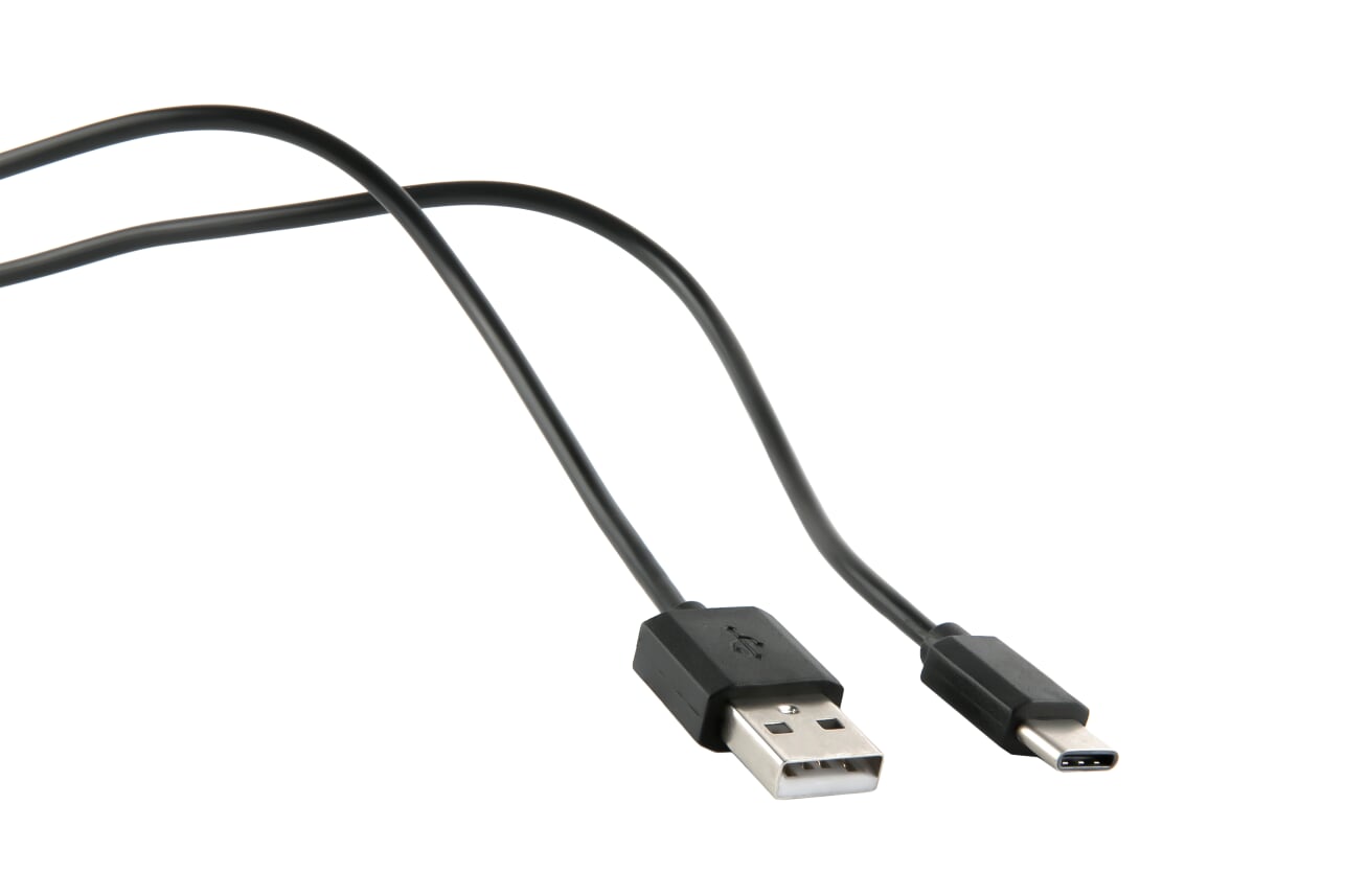 

Кабель USB-USB Type-C, 1м, черный Red Line