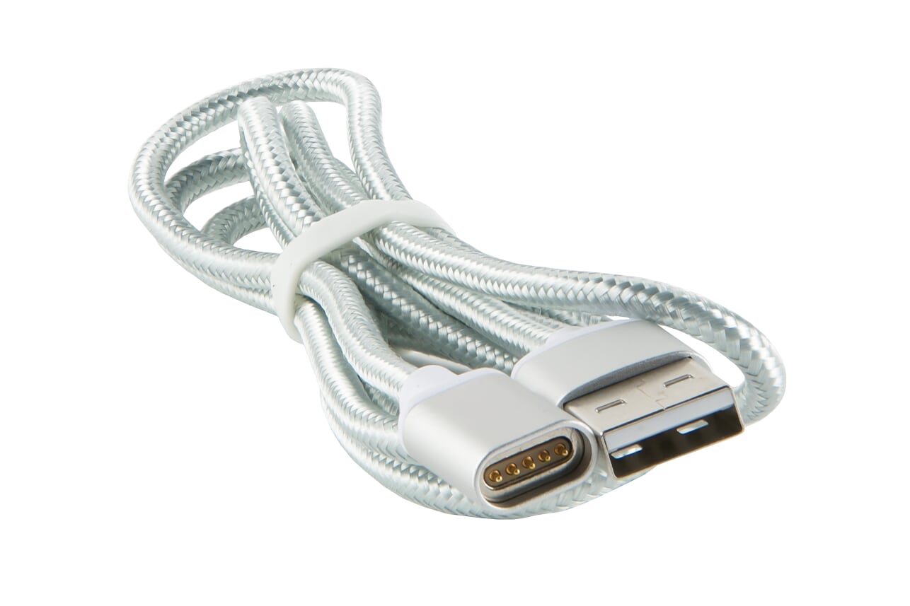 

Кабель USB-Lightning 8-pin, 1м, серебристый Red Line
