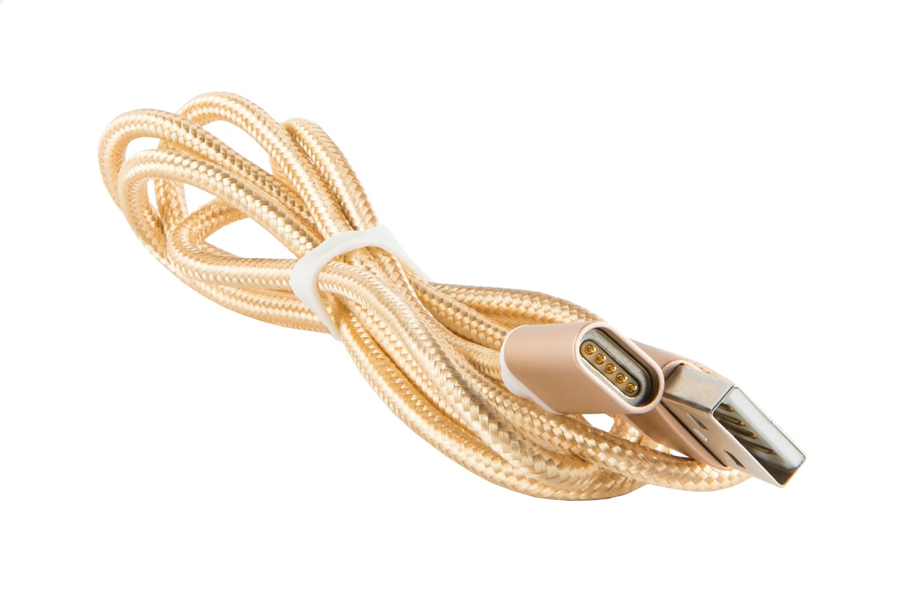 

Кабель USB-Micro USB, 1м, золотистый Red Line