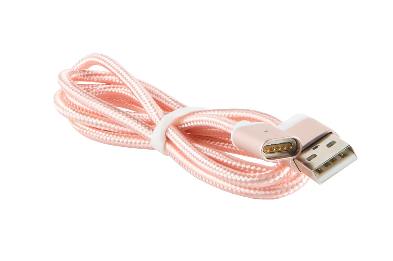 

Кабель USB-USB Type-C, 1м, розовый Red Line