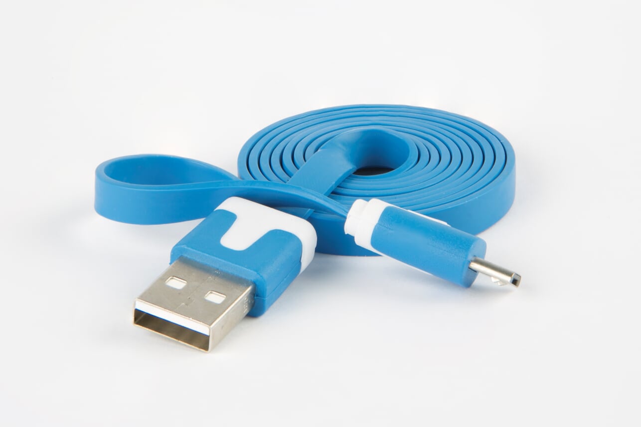 

Кабель USB-Micro USB, 1м, синий Red Line