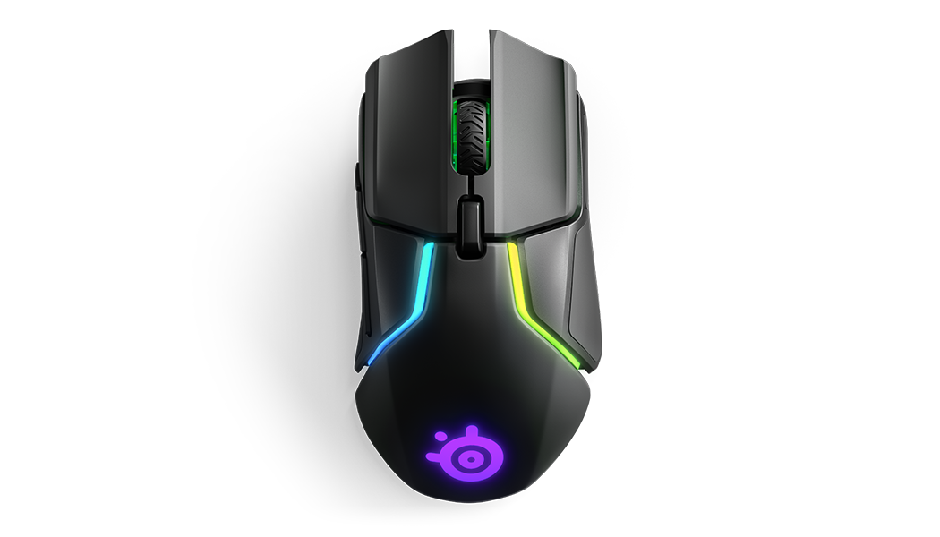 Мышь беспроводная SteelSeries Rival 650, 12000dpi, оптическая светодиодная, USB, черный (62456)