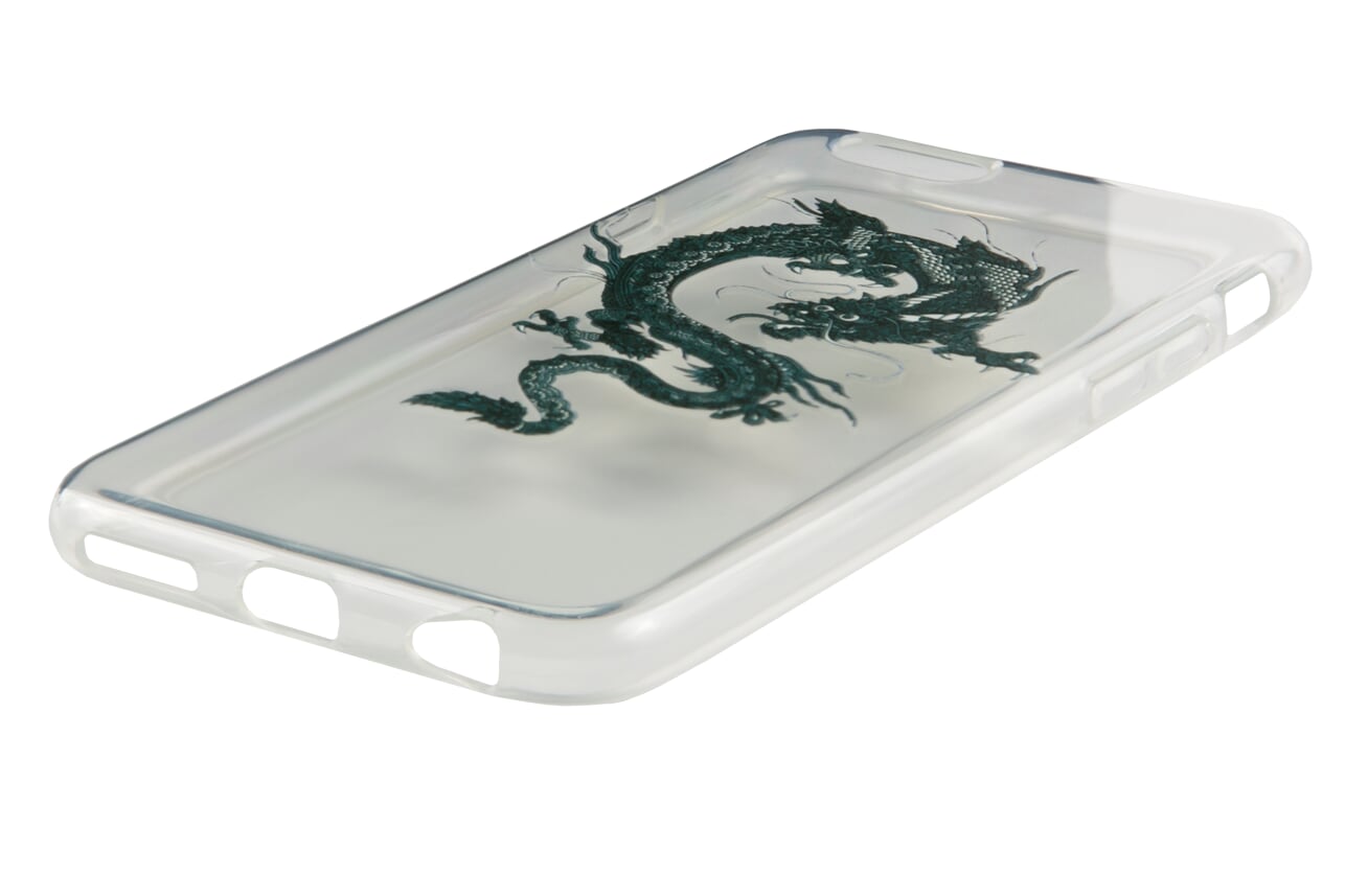 

Чехол-накладка Red Line iBox Fashion для смартфона Apple 6/6S, силикон, Дракон