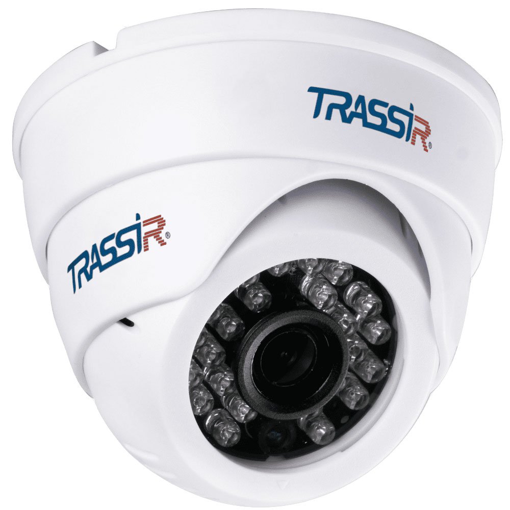 

IP-камера Trassir TR-D8121IR2W 2.8мм, купольная, 2Мпикс, CMOS, до 1920x1080, до 25кадров/с, ИК подсветка 20м, Wi-Fi, -10 °C/+50 °C, белый (TR-D8121IR2W-2.8мм), TR-D8121IR2W