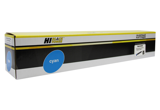 

Картридж лазерный Hi-Black HB-TK-8345C (TK-8345C/1T02L7CNL1), голубой, 12000 страниц, совместимый для Kyocera TASKalfa 2552ci