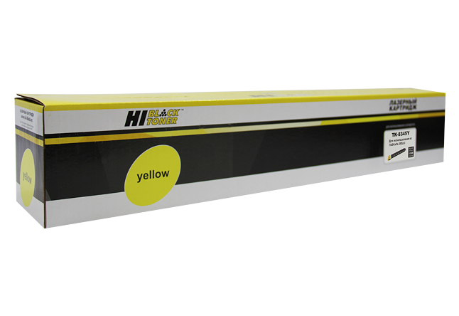 

Картридж лазерный Hi-Black HB-TK-8345Y (TK-8345Y/1T02L7ANL1), желтый, 12000 страниц, совместимый для Kyocera TASKalfa 2552ci
