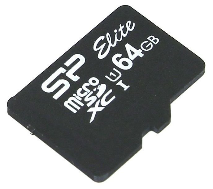 Карта памяти 64Gb microSDXC Silicon Power Elite Class 10 UHS-I U1