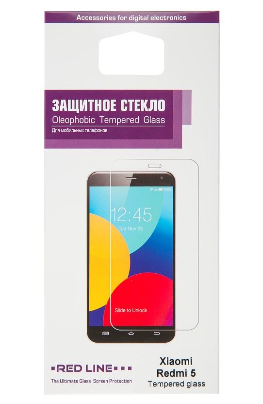

Защитное стекло Red Line для смартфона Xiaomi Redmi 5 (УТ000013538)