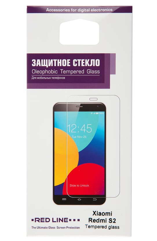 

Защитное стекло Red Line для смартфона Xiaomi Redmi S2 (УТ000015731)