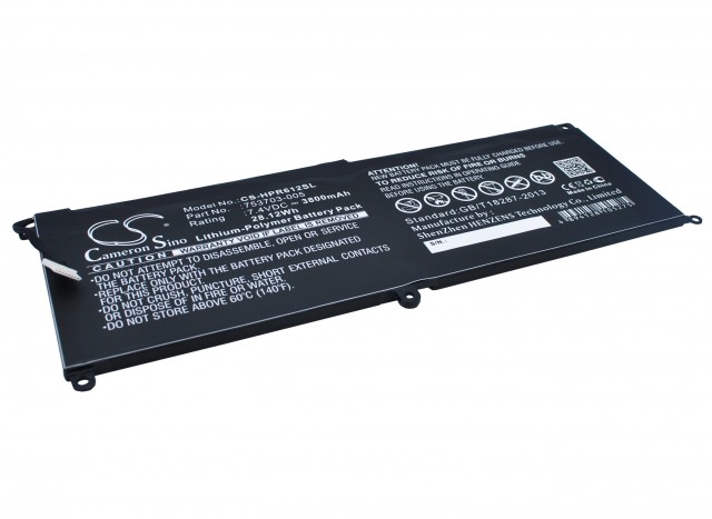 Аккумулятор CameronSino для HP Pro x2 612 G1 7.4V 3800mAh (TPB-048)