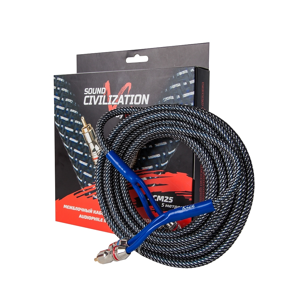 Межблочный кабель Kicx SCM25, 5 м