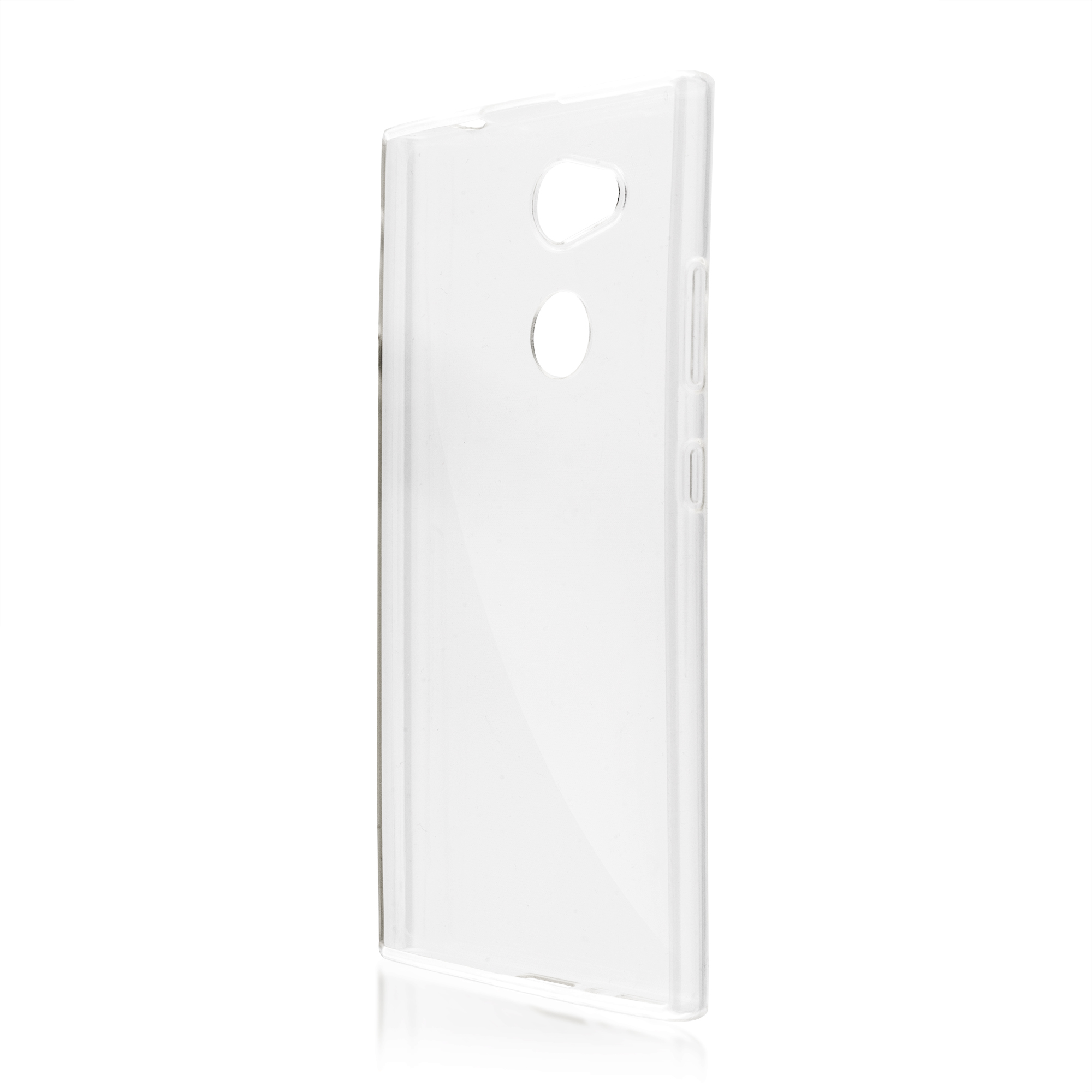 Чехол-накладка BROSCO для смартфона Sony L2, силикон, прозрачный (L2-TPU-TRANSPARENT)