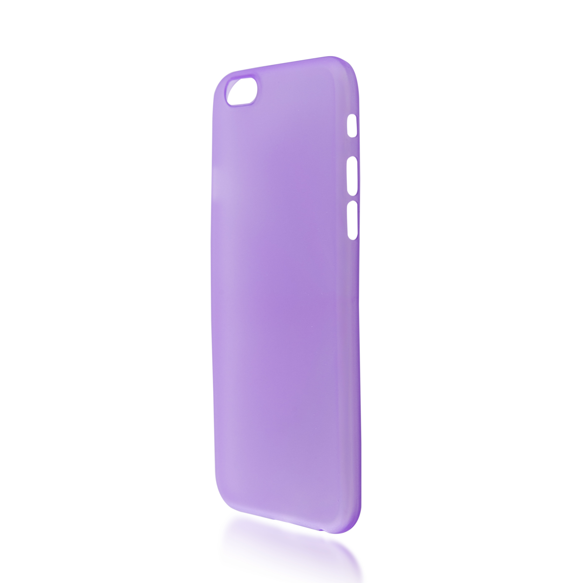 Чехол-накладка BROSCO SuperSlim для смартфона Apple iPhone 6, пластик, фиолетовый (IP6-PP-SUPERSLIM-PURPLE)