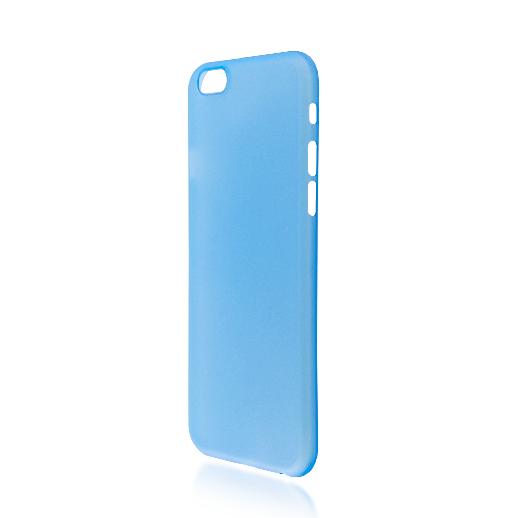 Чехол-накладка BROSCO SuperSlim для смартфона Apple iPhone 6, пластик, синий (IP6-PP-SUPERSLIM-BLUE)