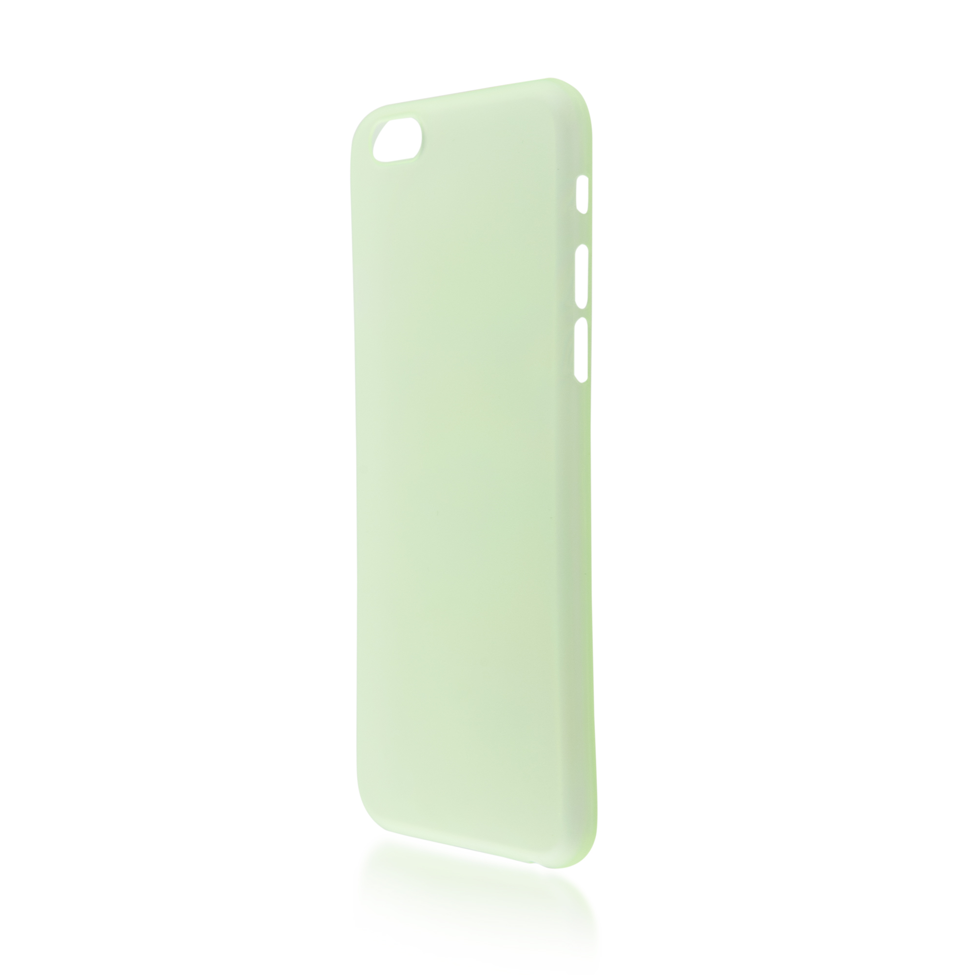 Чехол-накладка BROSCO SuperSlim для смартфона Apple iPhone 6, пластик, зеленый (IP6-PP-SUPERSLIM-GREEN)