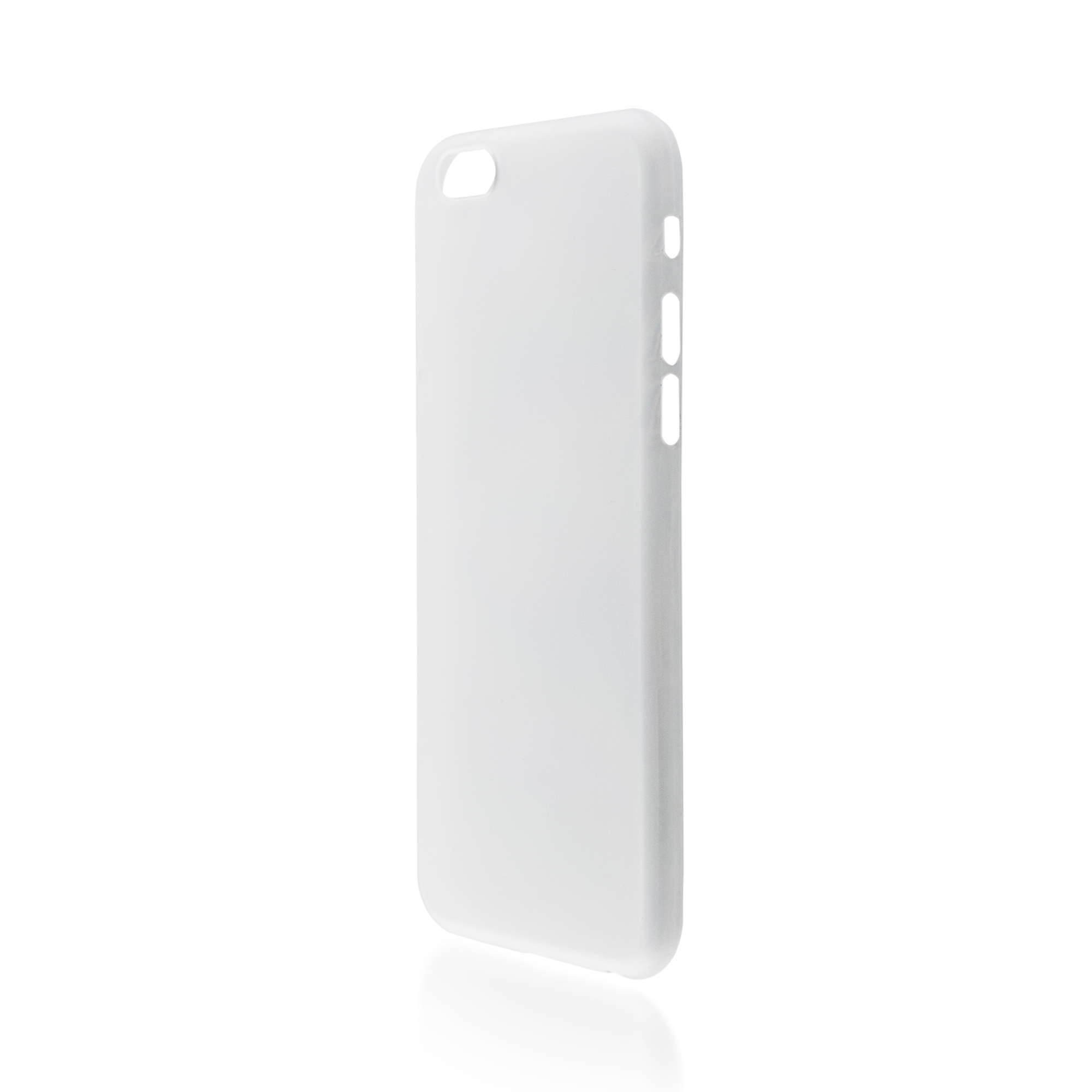 Чехол-накладка BROSCO SuperSlim для смартфона Apple iPhone 6, пластик, белый (IP6-PP-SUPERSLIM-WHITE)