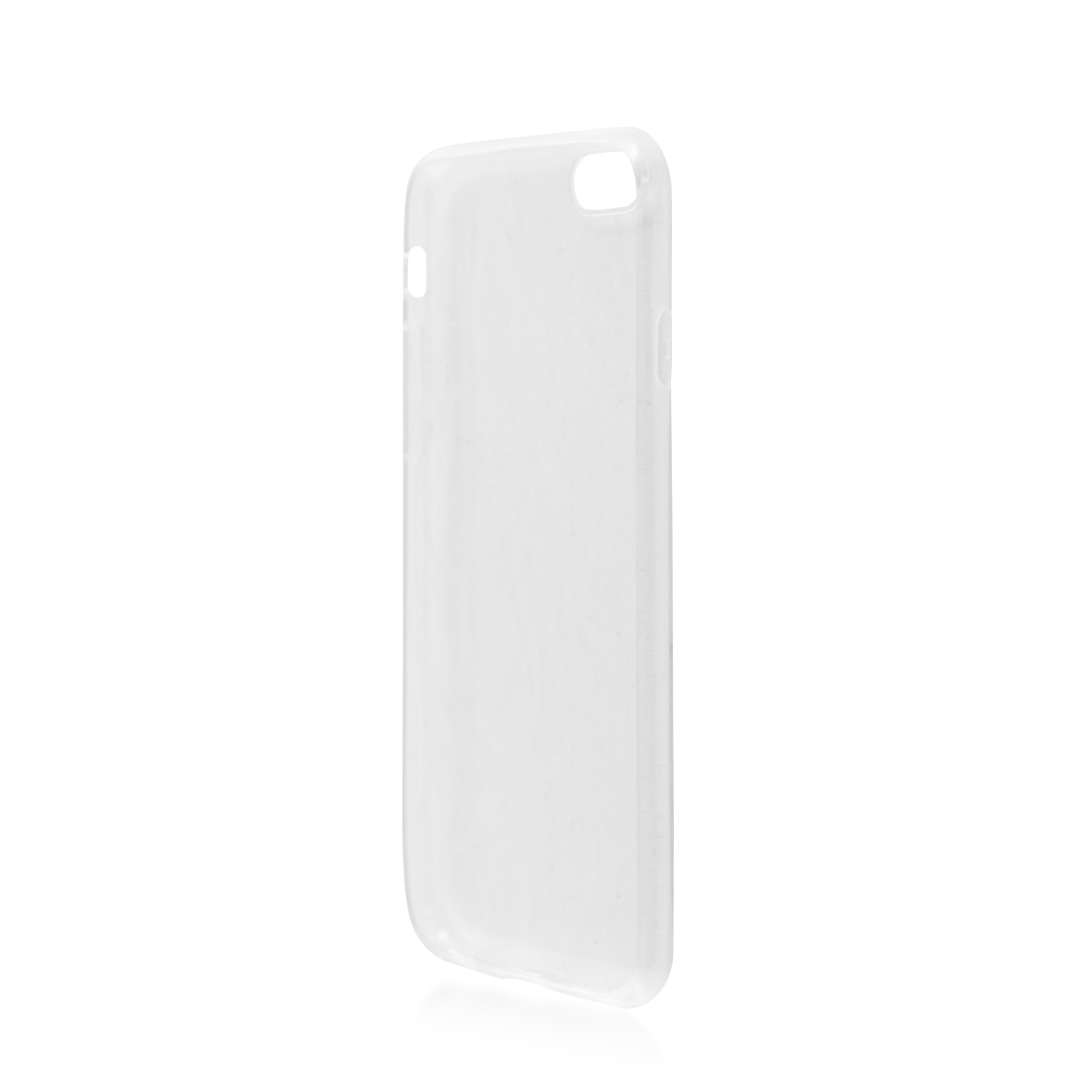 Чехол-накладка BROSCO SuperSlim для смартфона Apple iPhone 6, силикон, прозрачный (IP6-TPU-TRANSPARENT)