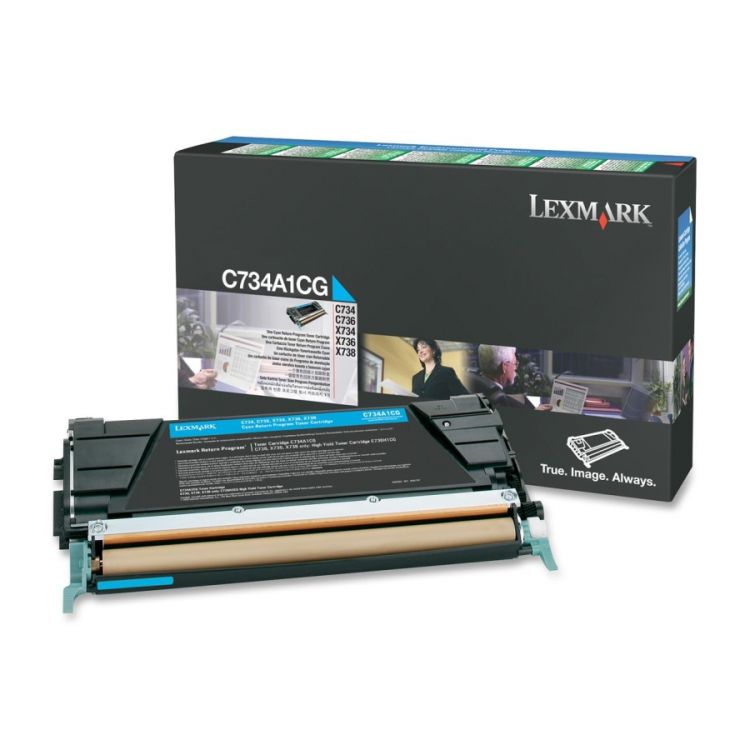 

Картридж лазерный Lexmark C746A1CG, голубой, 7000 страниц, оригинальный для Lexmark C746/C748