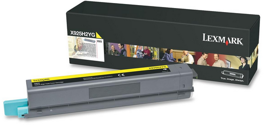 

Картридж лазерный Lexmark X925H2YG, желтый, 7500 страниц, оригинальный для Lexmark X925