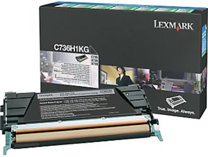 

Картридж лазерный Lexmark C746H1KG, черный, 12000 страниц, оригинальный, для Lexmark C746/C748, 0