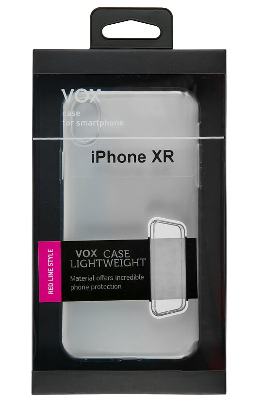 

Чехол-накладка Red Line Vox для смартфона Apple iPhone XR, силикон, прозрачный (УТ000016188)