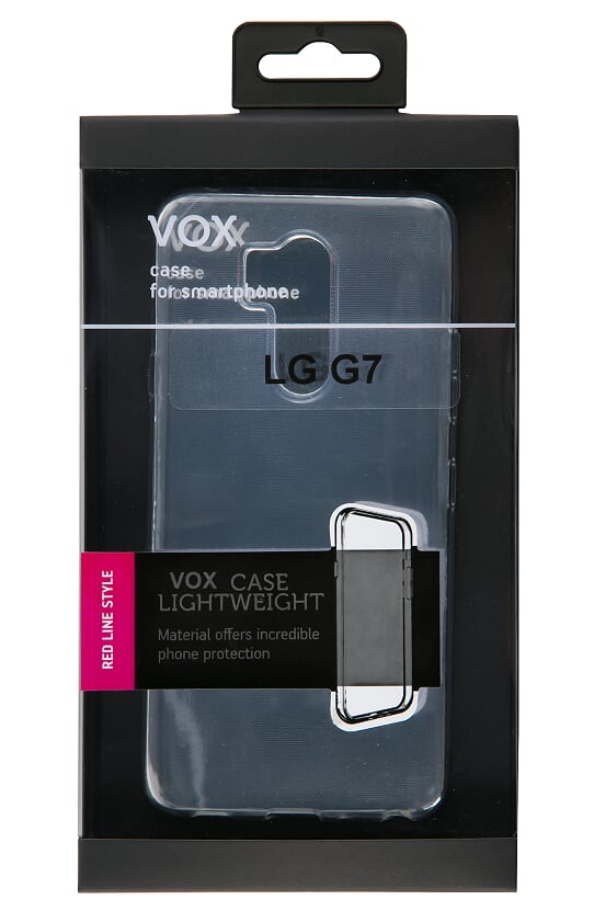 

Чехол-накладка Red Line Vox для смартфона LG G7 , силикон, прозрачный (УТ000015813)