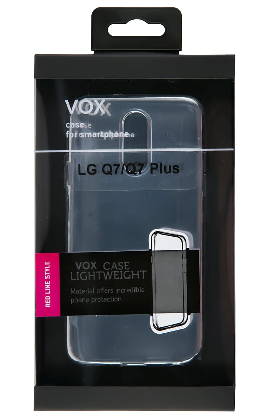 

Чехол-накладка Red Line Vox для смартфона LG Q7/Q7 Plus, силикон, прозрачный (УТ000015815)