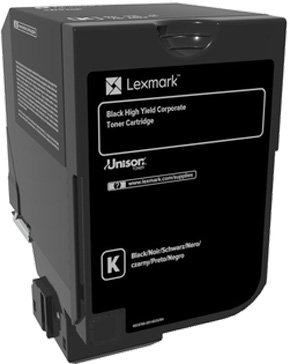 

Картридж лазерный Lexmark 74C5HKE, черный, 20000 страниц, оригинальный для Lexmark CS725de/CS720de