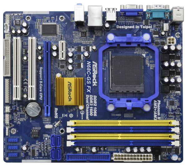 Материнская плата ASRock N68C-GS FX