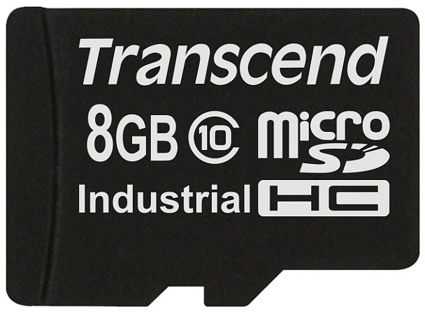 

Карта памяти промышленная 8Gb microSDHC Transcend Industrial Class 10 (TS8GUSDC10I), TS8GUSDC10I