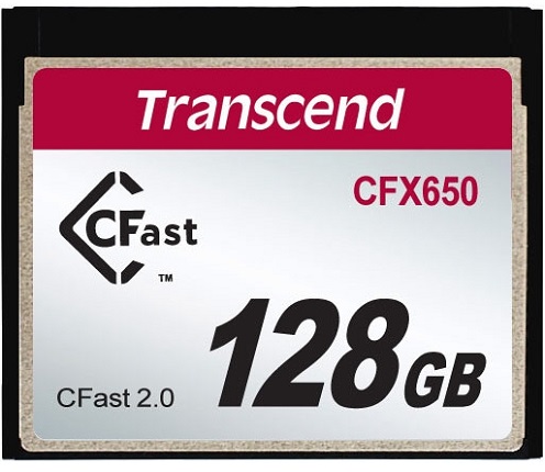 Карта памяти 128Gb CFast 2.0 Transcend (TS128GCFX650)