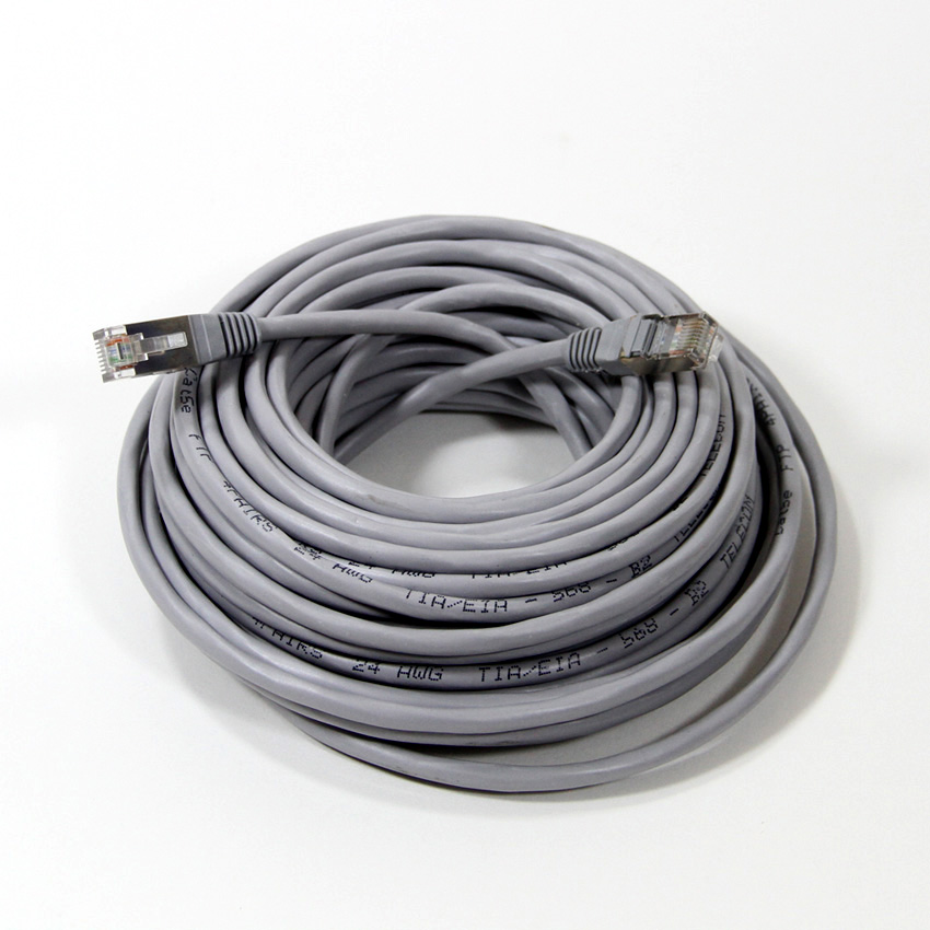 

Патч-корд FTP кат.5e, 15м, RJ45-RJ45, серый, TELECOM (NA102-FTP-C5E-15M), NA102-FTP-C5E-15M