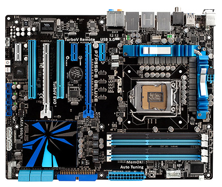 Материнская плата ASUS P7P55D-E Deluxe, Socket1156, Intel P55, ATX