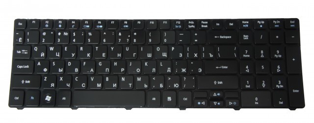 

Клавиатура Twister для Acer Aspire 5410T/5536/5536G/5738/5739/5810T/7738, Timeline 5820 RU, Glossy Black (KB-139R), KB-139R