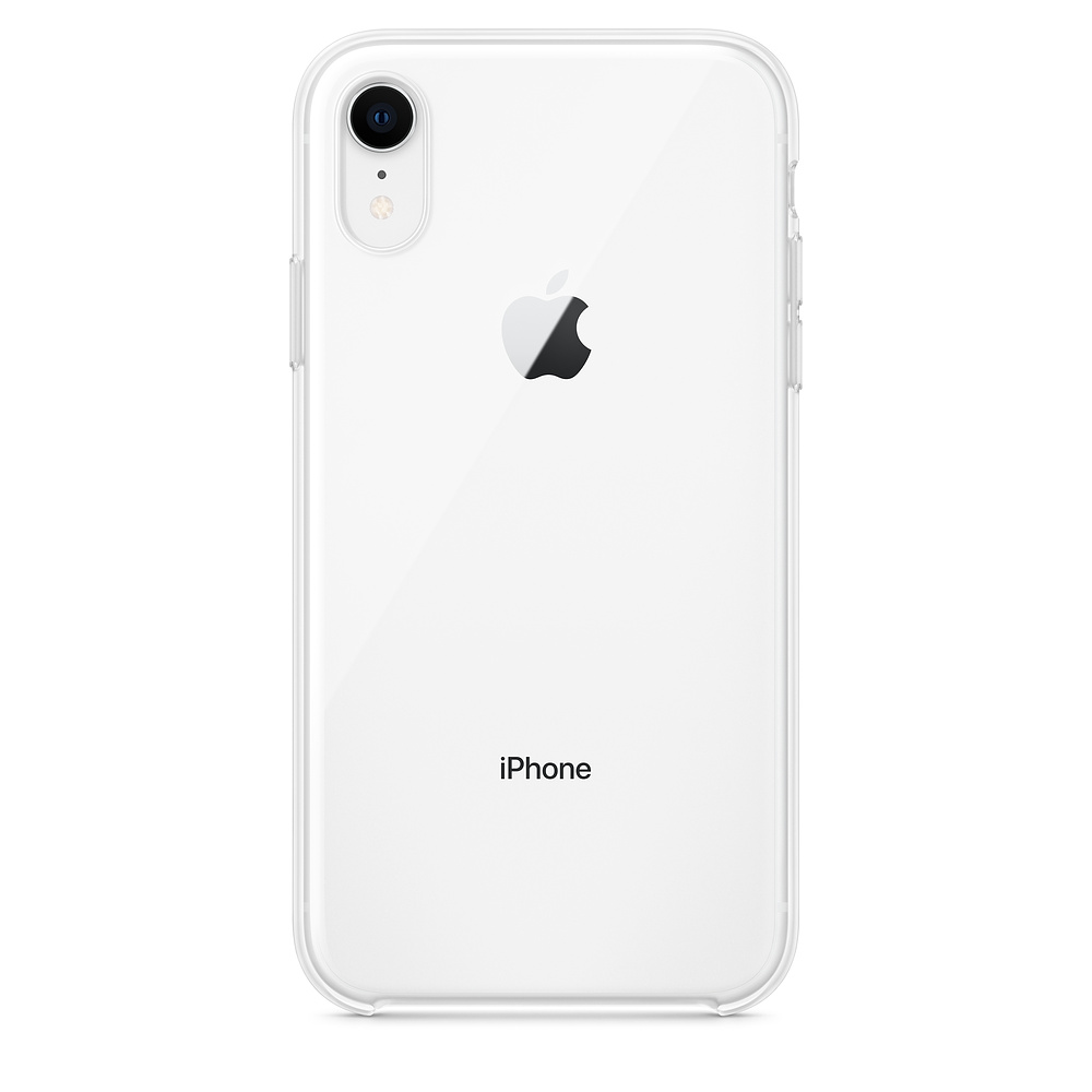 

Чехол Apple Clear Case для смартфона Apple iPhone XR, пластик, прозрачный (MRW62ZM/A)
