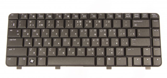 

Клавиатура Twister для HP Compaq 500/520 RU, Black (KB-530R), KB-530R