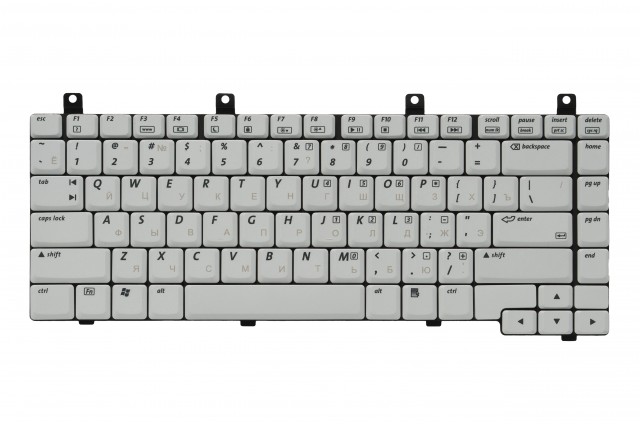 

Клавиатура Twister для HP Compaq M2000/M2200/R4000/V2000/V5000/C300/C500 RU, Black (KB-522R), KB-522R