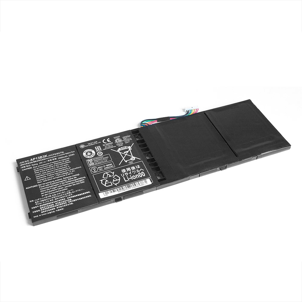 

Аккумуляторная батарея для Acer V5-552, V5-572, V5-573, V7-481, V7-482, V7-581, V7-582 Series.15V 3560mAh PN: AL13B3K, AP13B3K (V5-553)