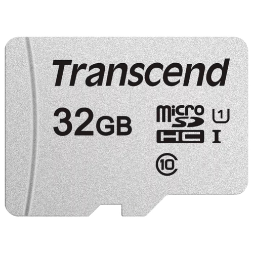 Карта памяти 32Gb microSDHC Transcend 300S Class 10 UHS-I U1