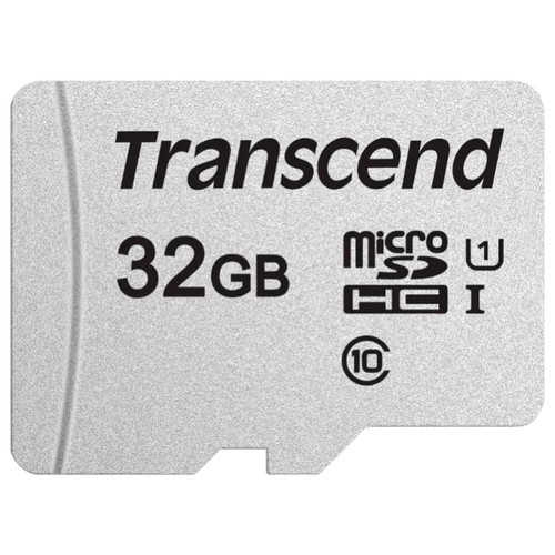 

Карта памяти 32Gb microSDHC Transcend 300S Class 10 UHS-I U1, TS32GUSD300S