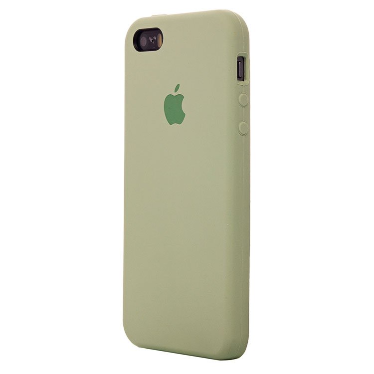 Чехол-накладка ORG для смартфона Apple iPhone 5/5s/SE, soft-touch, светло-зеленый (60972)