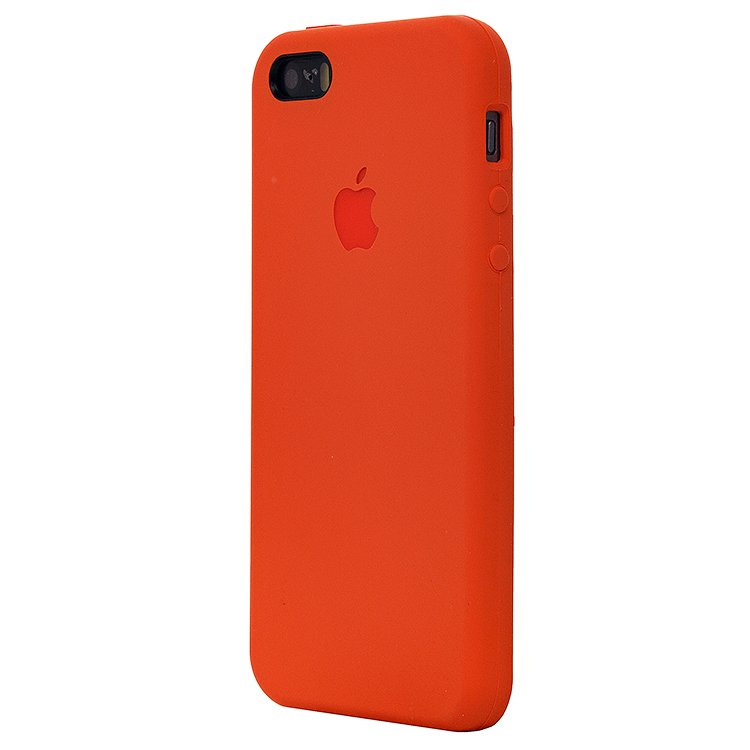 

Чехол-накладка ORG для смартфона Apple iPhone 5/5s/SE, soft-touch, оранжевый (60975)
