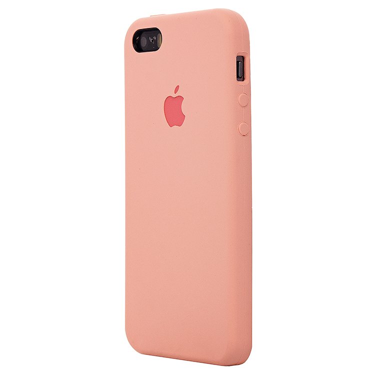 

Чехол-накладка ORG для смартфона Apple iPhone 5/5s/SE, soft-touch, розовый (60978)