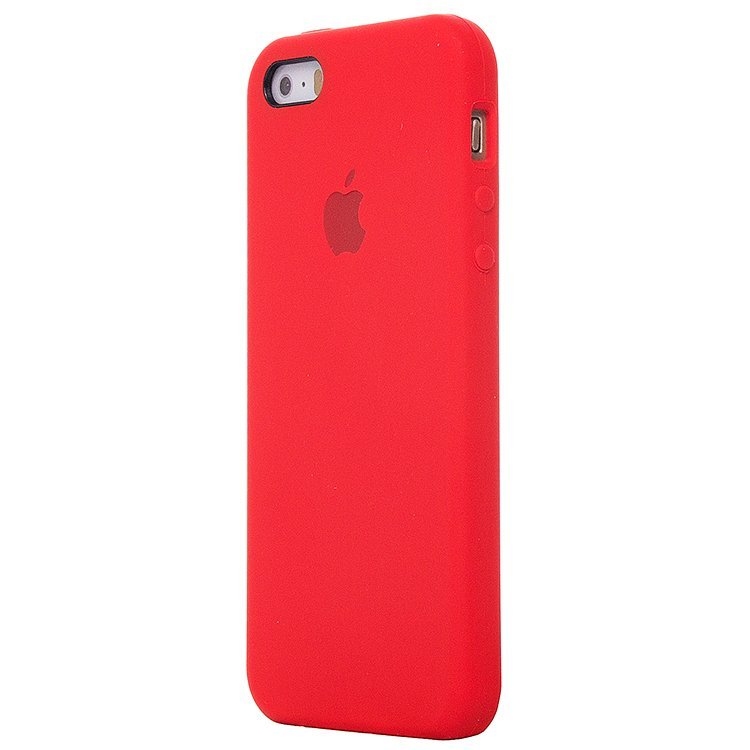 

Чехол-накладка ORG для смартфона Apple iPhone 5/5s/SE, soft-touch, красный (60979)