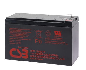 

Аккумуляторная батарея для ИБП CSB UPS12460, 12V, 9Ah, UPS12460