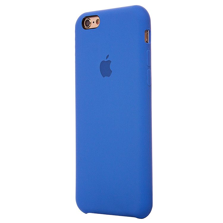 

Чехол-накладка ORG для смартфона Apple iPhone 6 Plus/6S Plus, soft-touch, синий (65032)